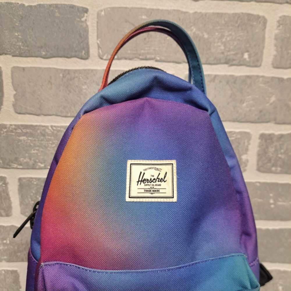 Herschel Supply Co Nova Small/Mini Cloudburst Neon Unisex  Backpack‎ - Picture 3 of 15